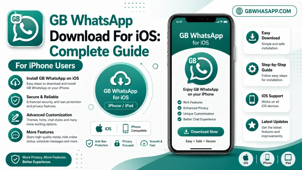 GB WhatsApp Download For iOS Complete Guide For iPhone Users