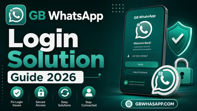 GB WhatsApp Login Solution Guide 2026